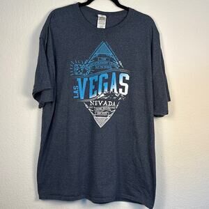 Las Vegas Graphic T-Shirt - Dark Gray